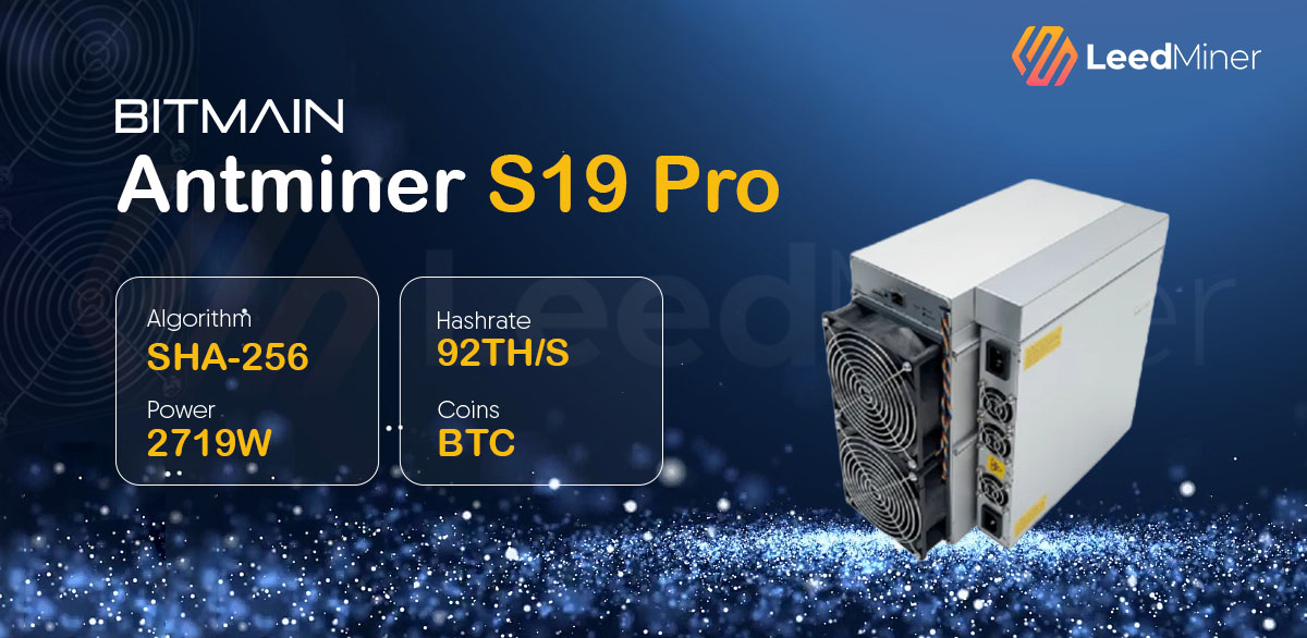Antminer S19 Pro (92Th)