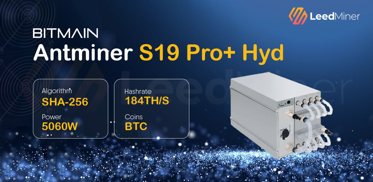 Antminer S19 Pro+ Hyd (184Th)