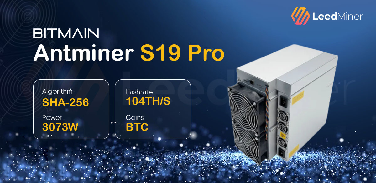 Antminer S19 Pro (104Th)