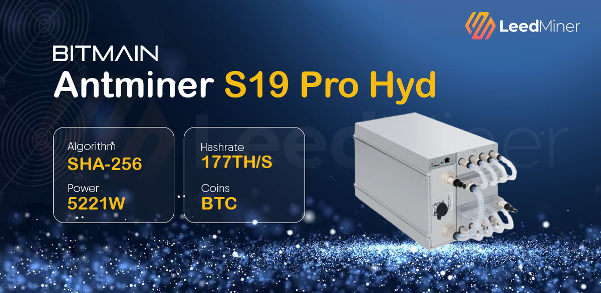 Antminer S19 Pro Hyd (177Th)