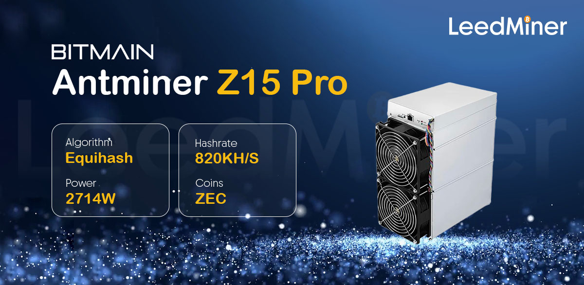 Antminer Z15 Pro (820Kh)