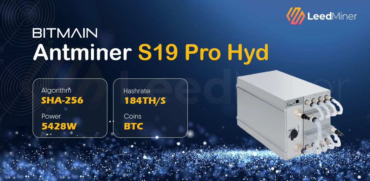 Antminer S19 Pro Hyd (184Th)