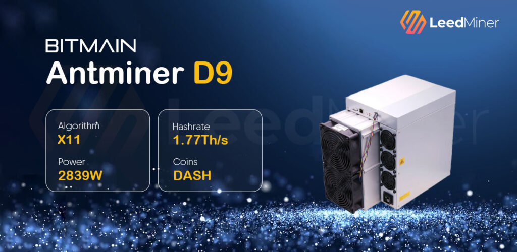 Antminer D9 (1.77Th)