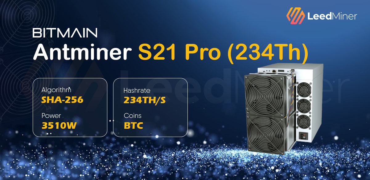 Antminer S21 Pro (234Th)