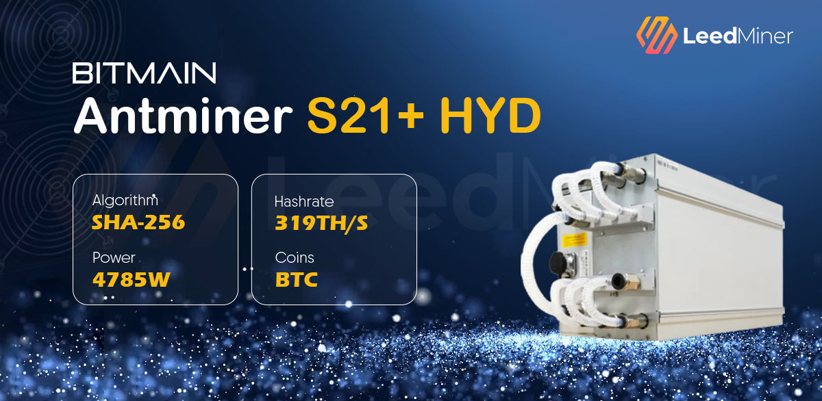 Antminer S21+ HYD (319Th)
