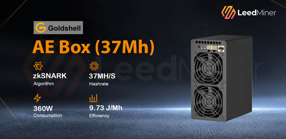 Goldshell AE Box (37Mh)