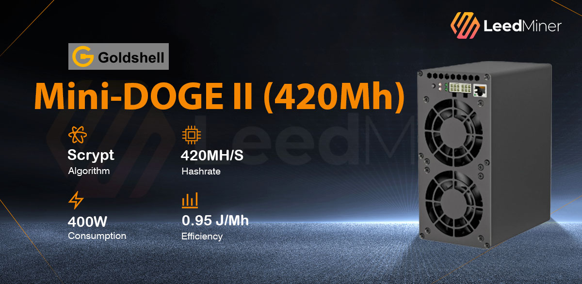 Goldshell Mini-DOGE II (420Mh)