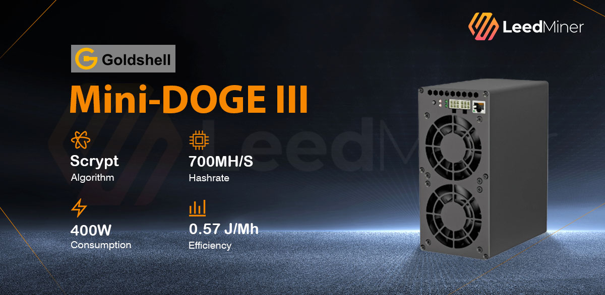 Goldshell Mini-DOGE III (700Mh)