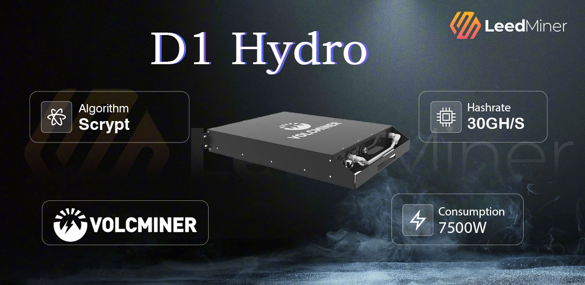 VolcMiner D1 Hydro (30Gh)