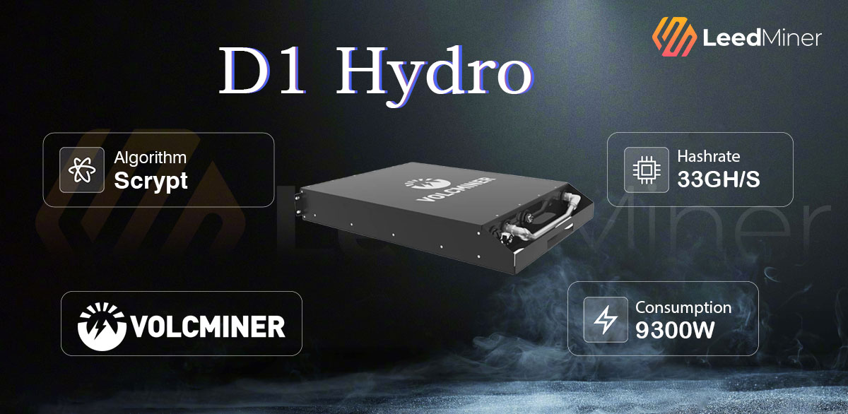 VolcMiner D1 Hydro (33Gh)