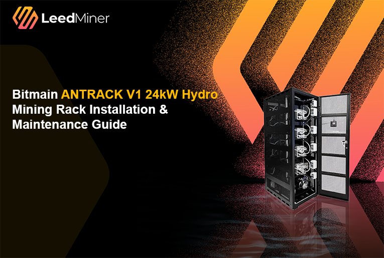 Bitmain ANTRACK V1 24kW Hydro Mining Rack Installation & Main