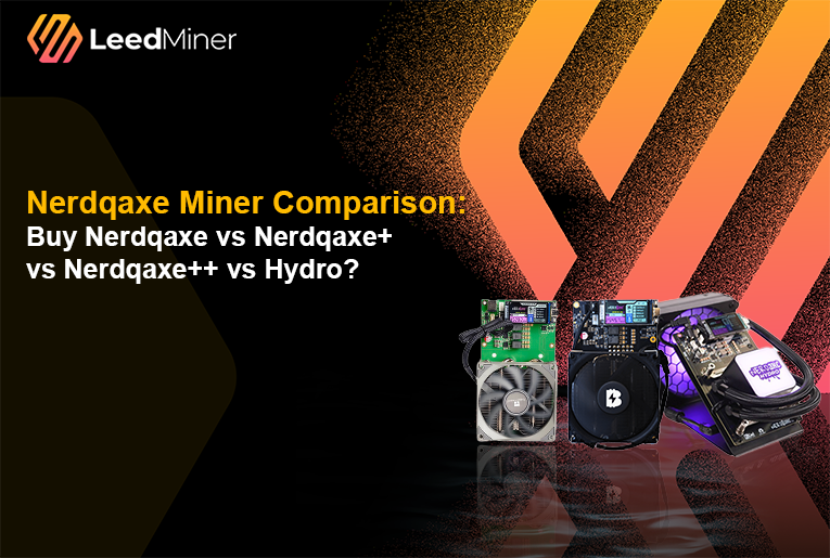 Nerdqaxe Miner Comparison Buy Nerdqaxe vs Nerdqaxe+ vs Nerdqaxe++ vs Hydro1