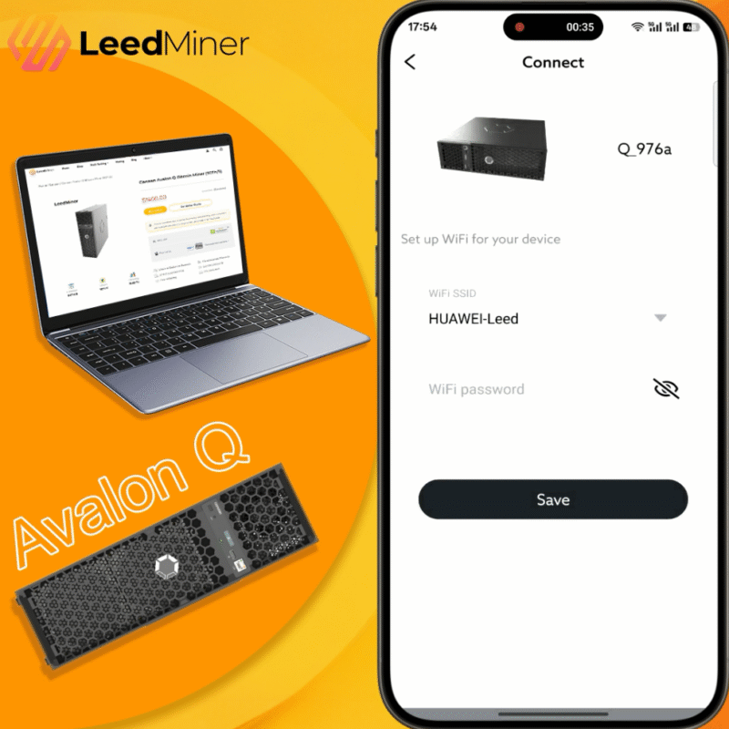 Connect it to your WIFI